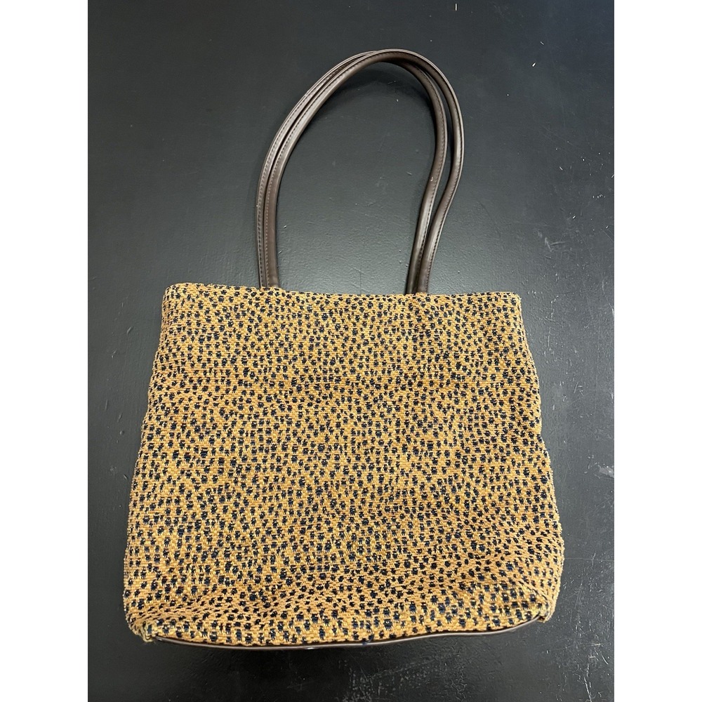 Bueno Y2k 90s Vintage Brown Tan Cheetah Animal Print Square Shoulder Bag Purse